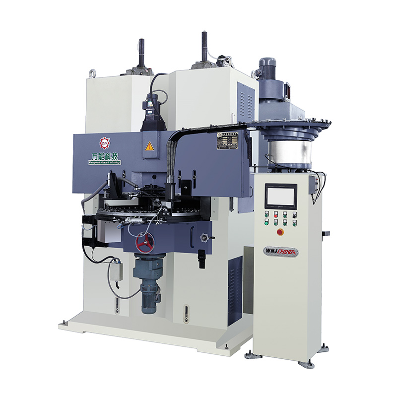 CNC-FEDERSCHLEIFMASCHINE MIT VIER SCHLEIFSTEINEN